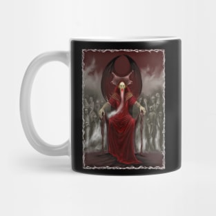 Blood Reign (wh border) by Justyna Koziczak Mug